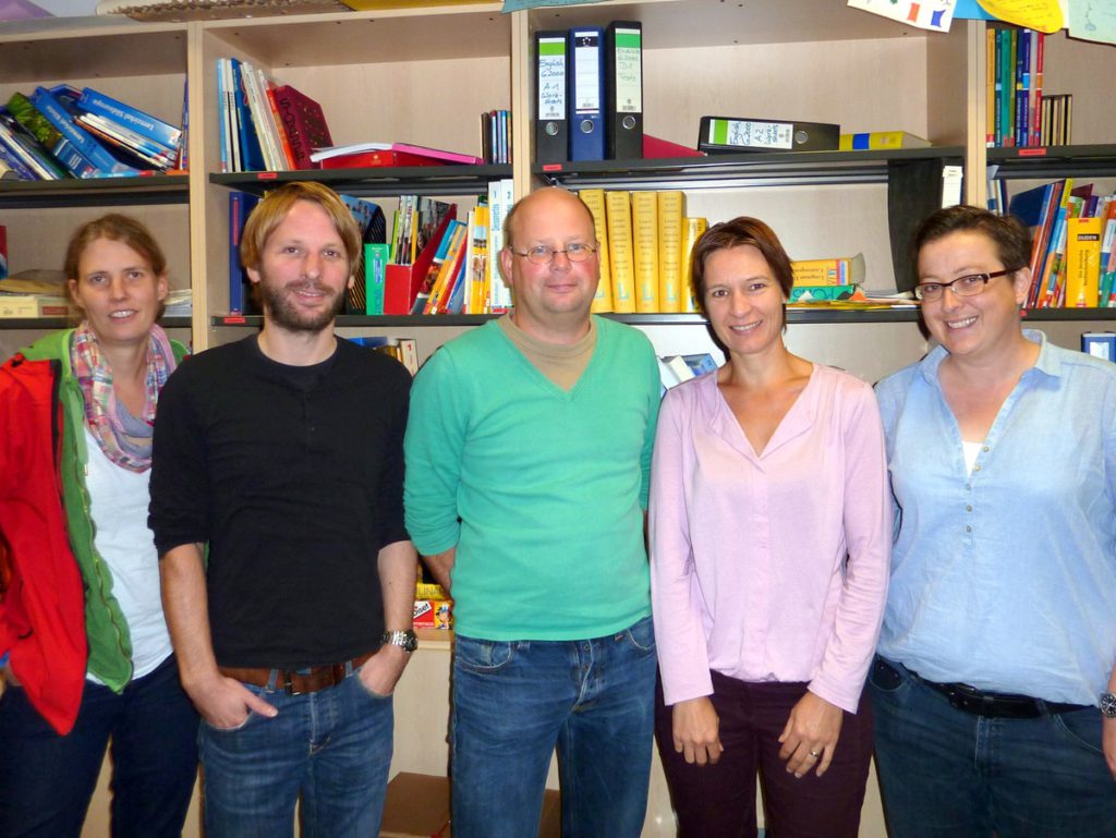 von links: H. Munk, M. Leseberg, M. Zander, St. Wittkugel (Vorsitzende), A. Heydorn