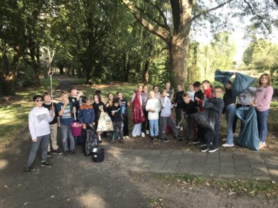 ASS & Partnerschule in Indien machen gemeinsam beim „World Cleanup Day“ mit