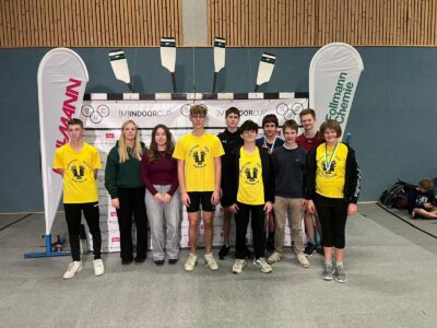 Vier Platzierungen für die Ruderriege beim (M)indoorcup