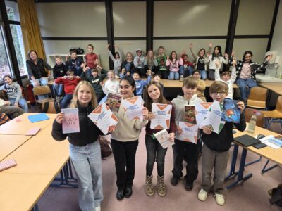Wenn alle zuhören: Enno Stellmann (6e) gewinnt den Vorlesewettbewerb