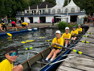 Erfolgreiches auspowern auf dem Maschsee